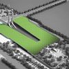 بزرگترین بام سبز چمن مصنوعی جهان در کشور هند