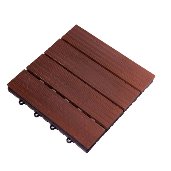 قیمت تایل چوب پلاست مدل ساج کد 01