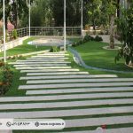 پروژه چمن مصنوعی تزئینی اصفهان سی سی گراس